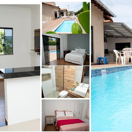 Casa Com Piscina Vista Para Lago, 03 Quartos Confortaveis Capitólio Exterior foto